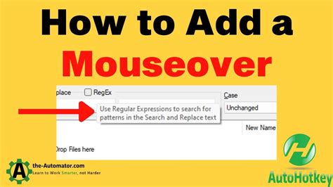 tooltip ahk|html tooltip on mouseover.